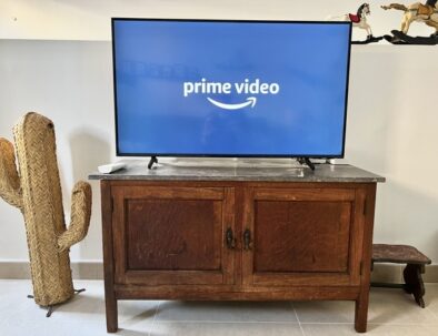 Smart TV met toegang tot Prime video en Netflix (eigen account)
